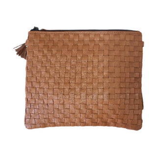 Toronta Tan Thick Weave Leather