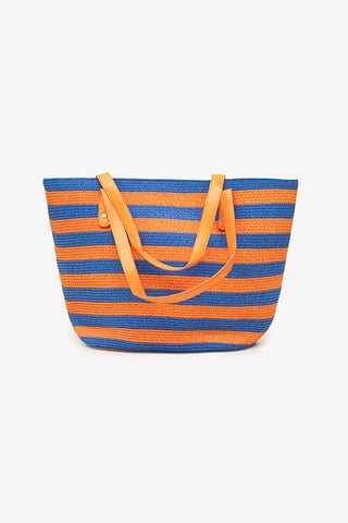 Summer orange/Blue bag