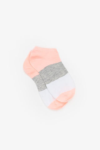 Ankle Block Stripe Sock